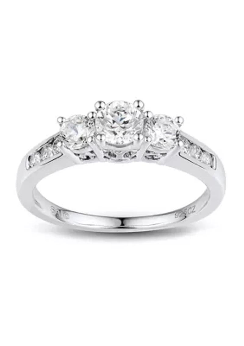 1 ct. t.w Diamond Engagement Ring in 14K White Gold