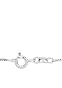 Sterling Silver 14K Yellow Gold Pendant Necklace