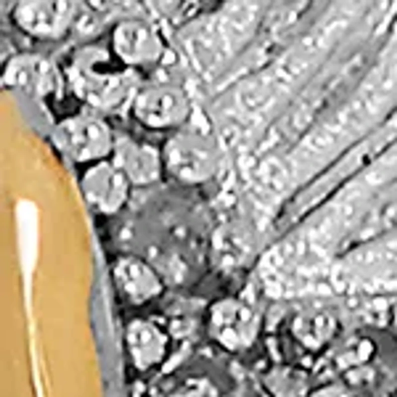 1/10 ct. t.w. Diamond Sand Dollar Pendant in Sterling Silver and 10k Yellow Gold