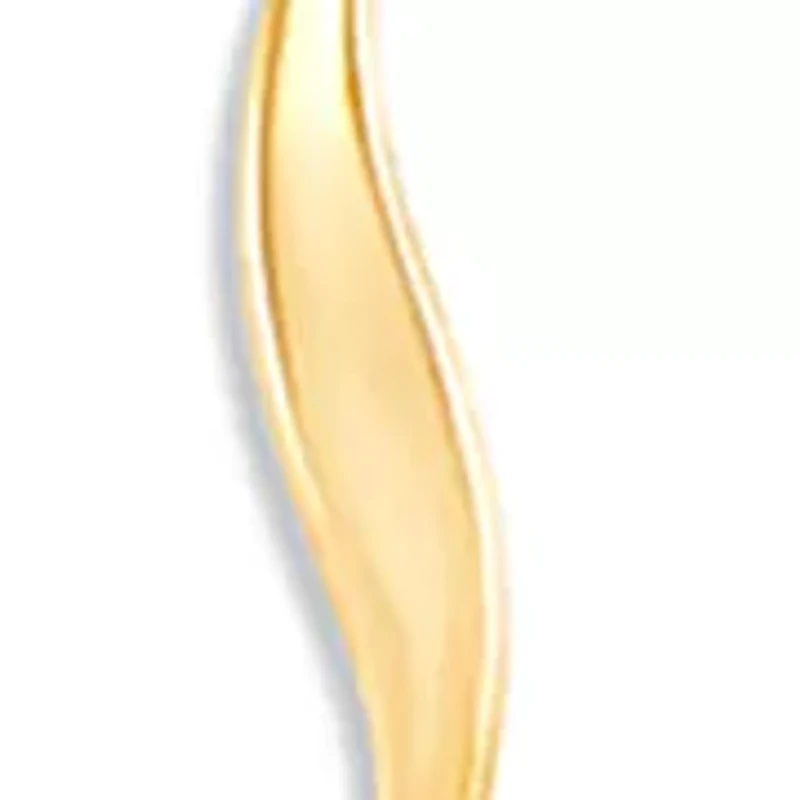 Drop Twisted Necklace in 14K Yellow Gold