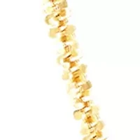 1.25 Millimeter Tist Criss Cross Chain in 14K Yellow Gold