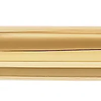 Tube Cross Pendant in 14K Yellow Gold