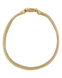 14K Yellow Gold Mesh Bracelet