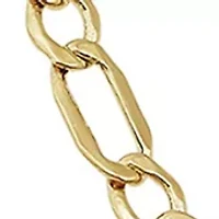 Open Heart Bracelet in 14K Yellow Gold