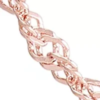 Solid Singapore Chain in 14K Rose Gold