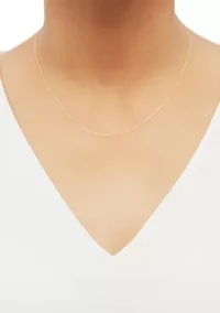 18 Inch Hammered Fantasy Chain in 14K Yellow Gold