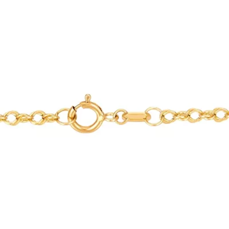 14K Yellow Gold .16mm Cable Chain