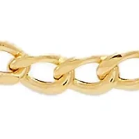 Hollow Miami Curb Chain in 14K Yellow Gold