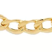 Hollow Miami Curb Chain in 14K Yellow Gold