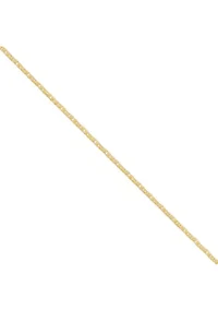 Solid Wheat Chain in 14K Yellow Gold