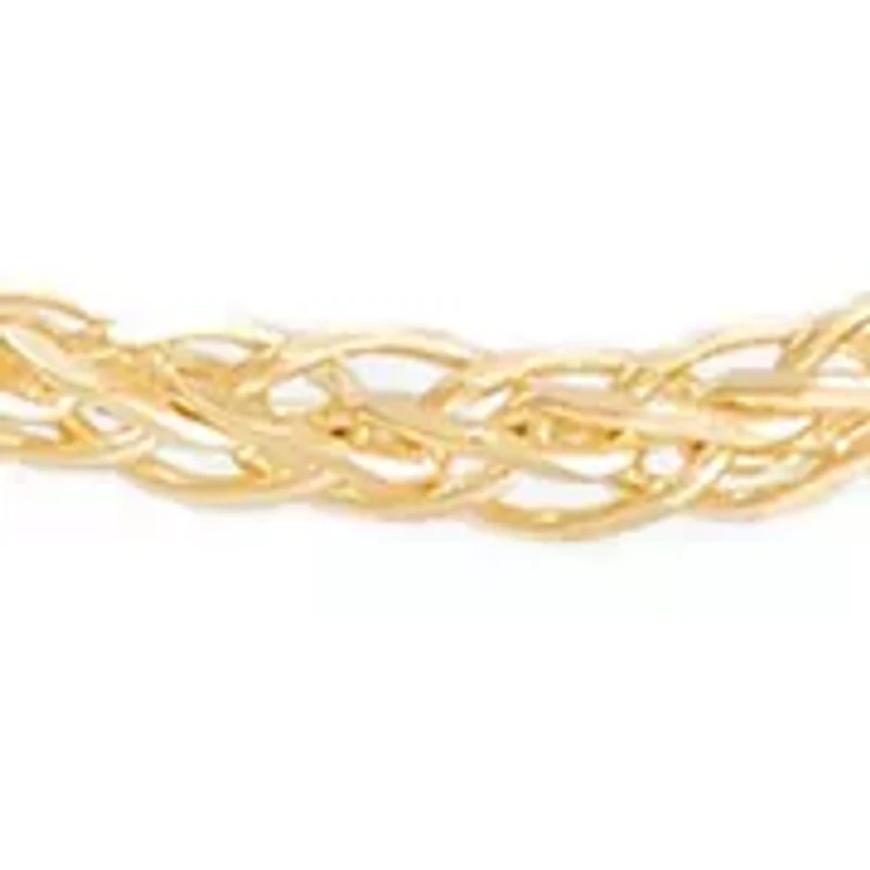 Hollow Chain in 14K Yellow Gold