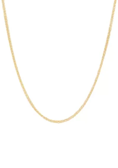 Hollow Chain in 14K Yellow Gold