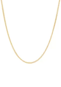 Hollow Chain in 14K Yellow Gold