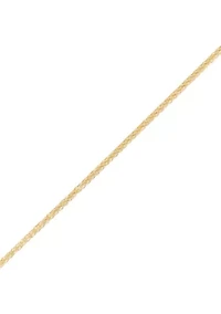 Hollow Chain in 14K Yellow Gold