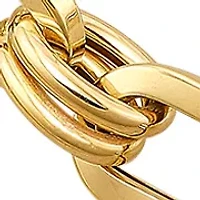 Interlock Chain Bracelet in 14K Yellow Gold