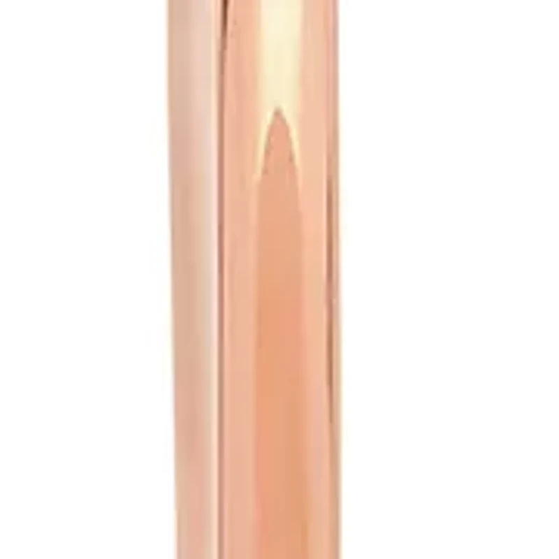 2 x 60 Millimeter Tube Hoop Earrings in 14K Rose Gold