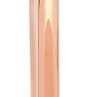 2 x 60 Millimeter Tube Hoop Earrings in 14K Rose Gold