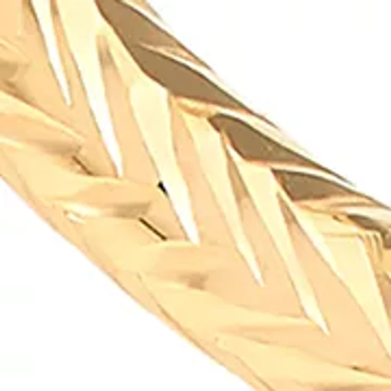 Tube Hoop Earrings in 14K Yellow Gold
