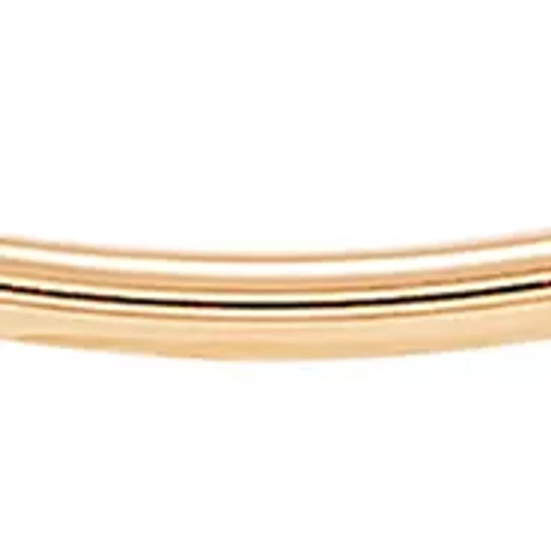 Endless Hoop Earrings in 14K Yellow Gold