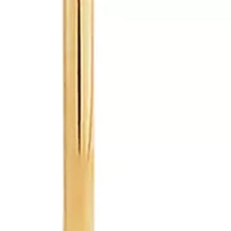 Endless Tube Hoop Earrings in 14K Yellow Gold