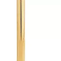 Endless Tube Hoop Earrings in 14K Yellow Gold