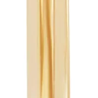 3 x 45 Millimeter Tube Hoop Earrings in 14K Yellow Gold
