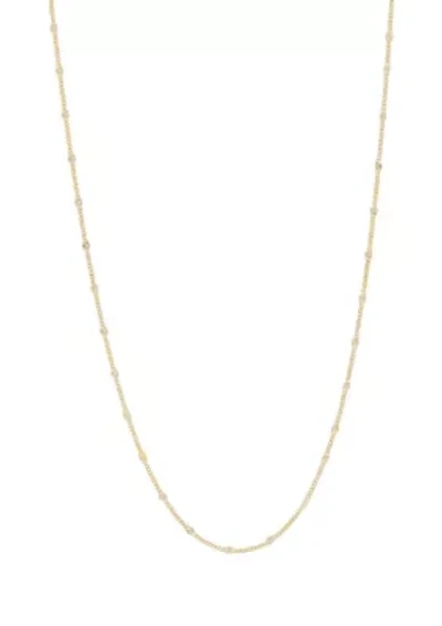 14K Yellow Gold 1.8mm Curb Chain