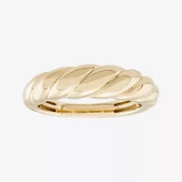 14K Yellow Gold Croissant Design Ring
