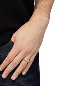Men's 0.06 ct. t.w. Diamond Ring in 10k Yellow Gold