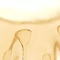 Ribbed Hoop Earrings in 14K Yellow Gold