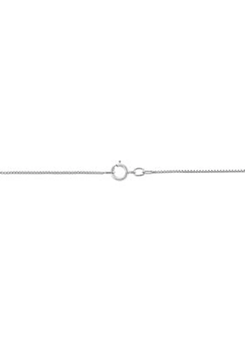Photo Oval Locket with 18" Chain in Sterling Silver and Stainless