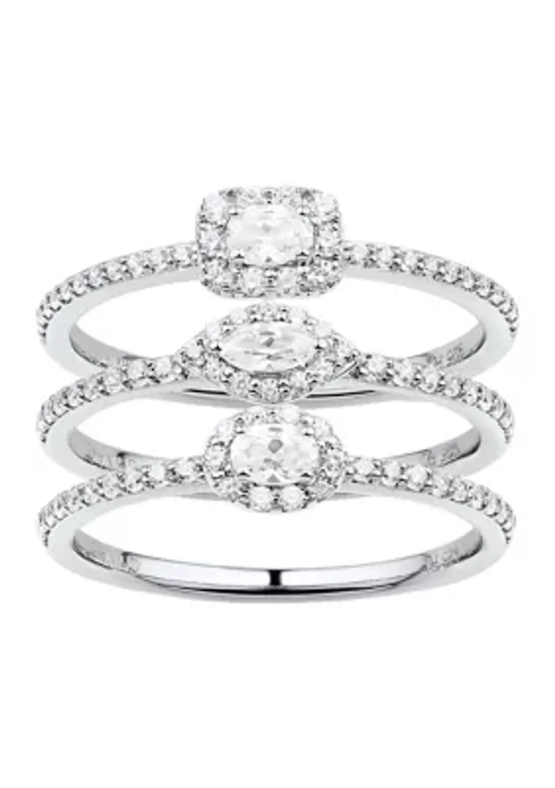3/4 ct. t.w. Diamond Ring in 14K White Gold