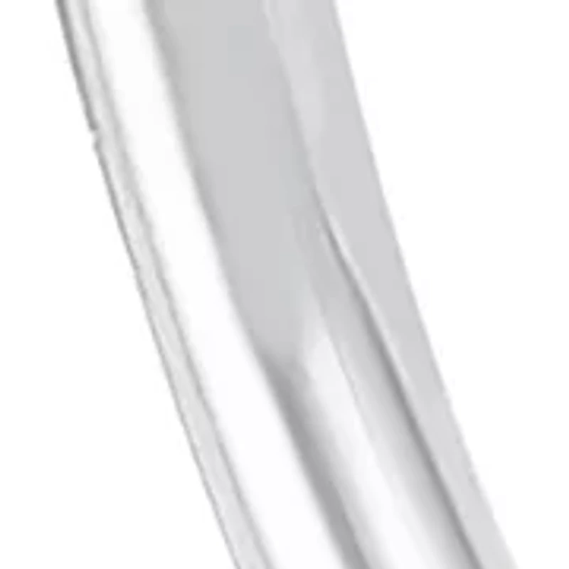 Tube Hoop Earrings in 14K White Gold