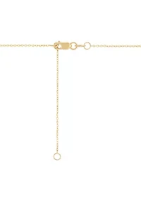 Pearl Necklace in 14K Yellow Gold