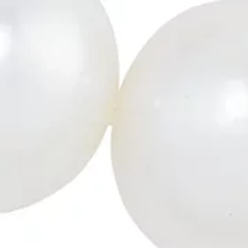 8-8.5 Millimeter White Pearl Bracelet in Sterling Silver