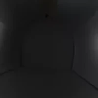 Onyx Ball Hoop Earrings in 10K Yellow Gold