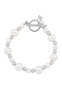 Pearl Bracelet in Sterling Silver