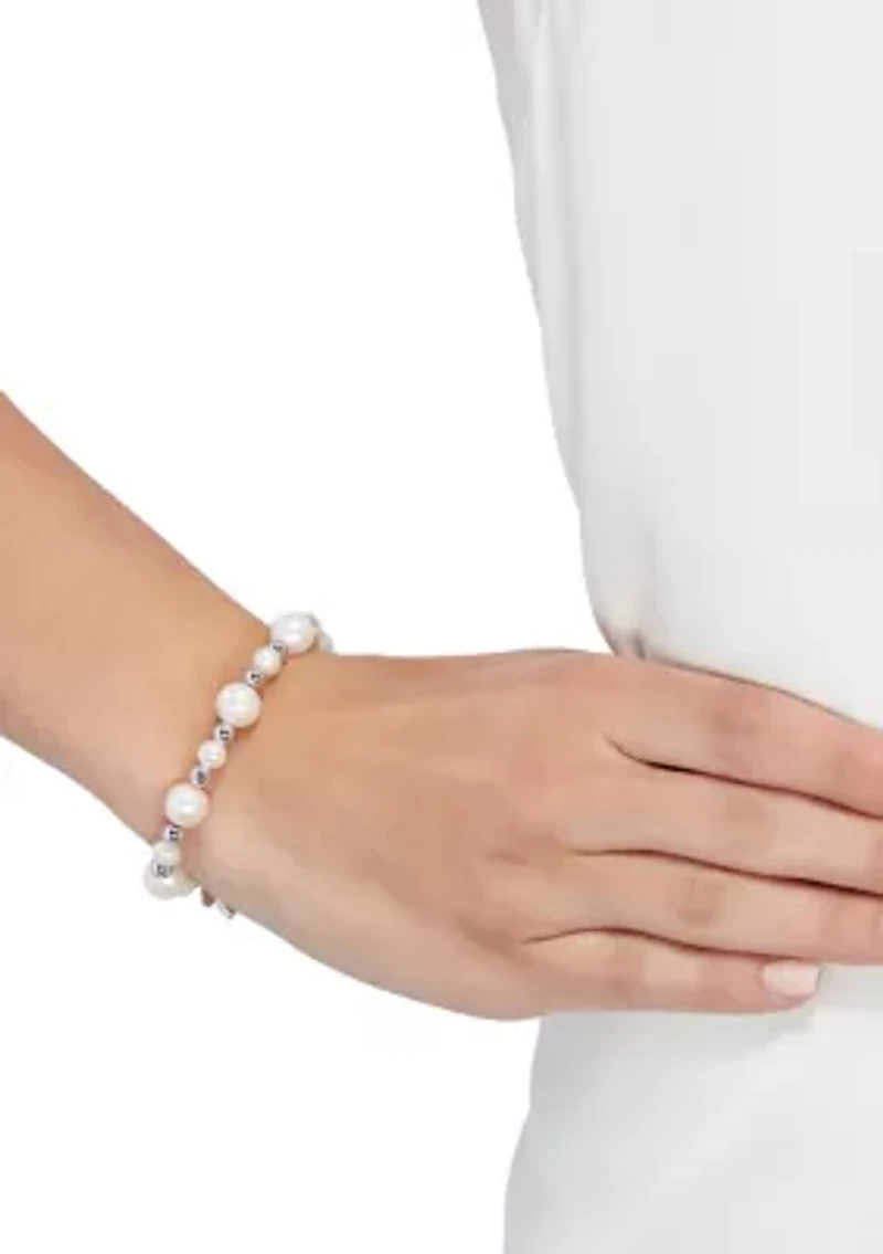 Pearl Bracelet in Sterling Silver