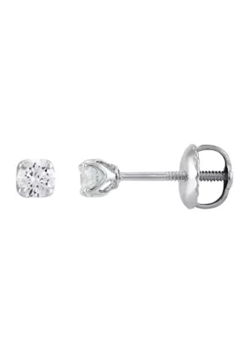 1/4 ct. t.w. Lab Created Diamond Stud Earrings in Sterling Silver