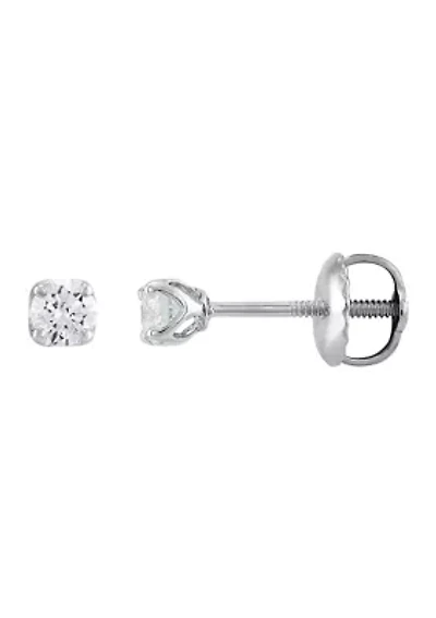 1/4 ct. t.w. Lab Created Diamond Stud Earrings in Sterling Silver