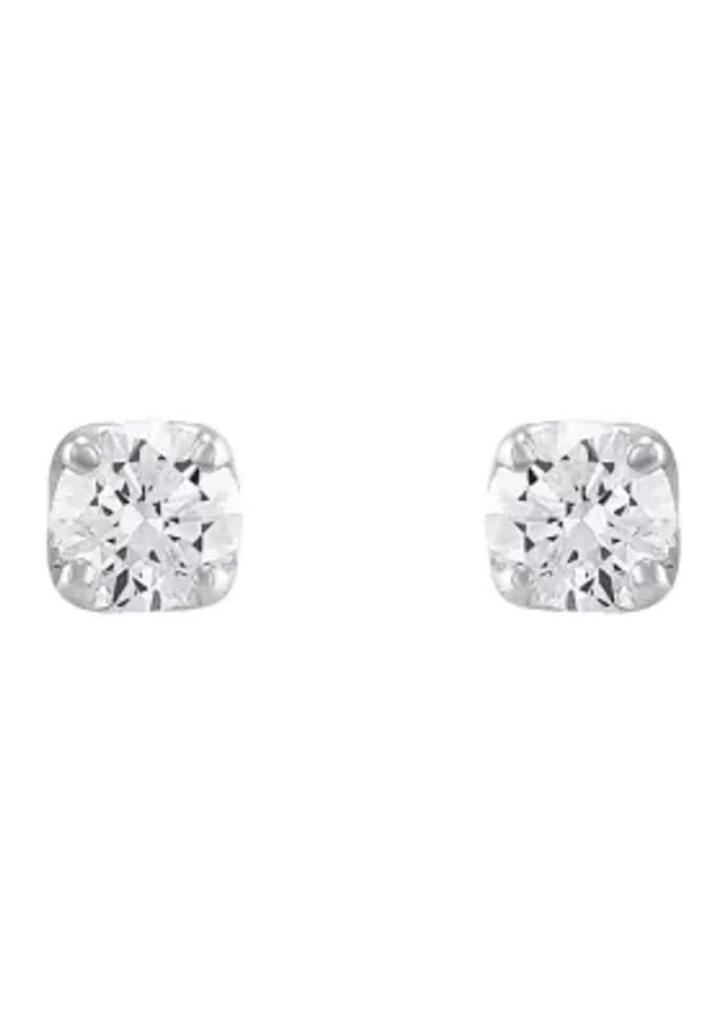1/4 ct. t.w. Lab Created Diamond Stud Earrings in Sterling Silver