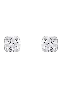 1/4 ct. t.w. Lab Created Diamond Stud Earrings in Sterling Silver