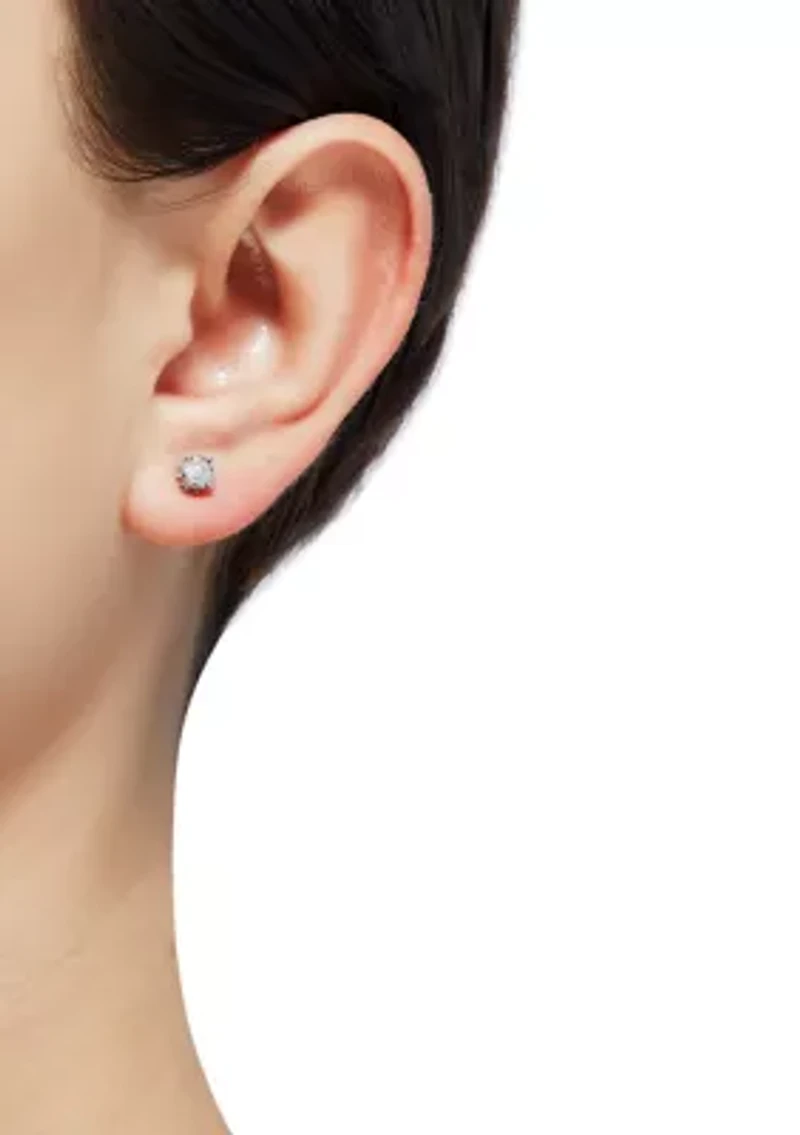 1/2 ct. t.w. Diamond Stud Earrings in 10K White Gold