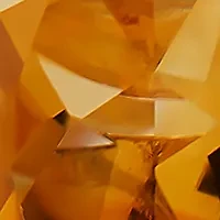 1/10 ct. t.w. Diamond and Citrine Oval Stud Earrings in 10K Yellow Gold