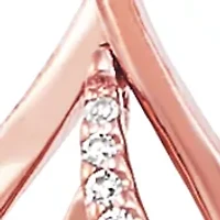 1/10 ct. t.w. Diamond Pendant Necklace in 10K Rose Gold 