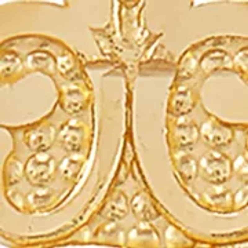 Nugget Cross and Crucifix Pendant in 10K Yellow Gold