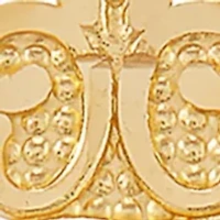 Nugget Cross and Crucifix Pendant in 10K Yellow Gold