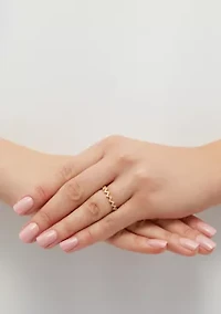 1/10 ct. t.w. Diamond Ring in 10K Yellow Gold 