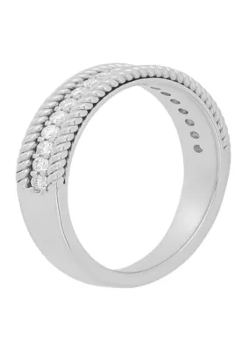 1/4 ct. t.w. Diamond Ring in 10K White Gold