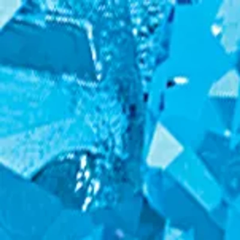 Blue Topaz and Diamond Necklace in Sterling Silver